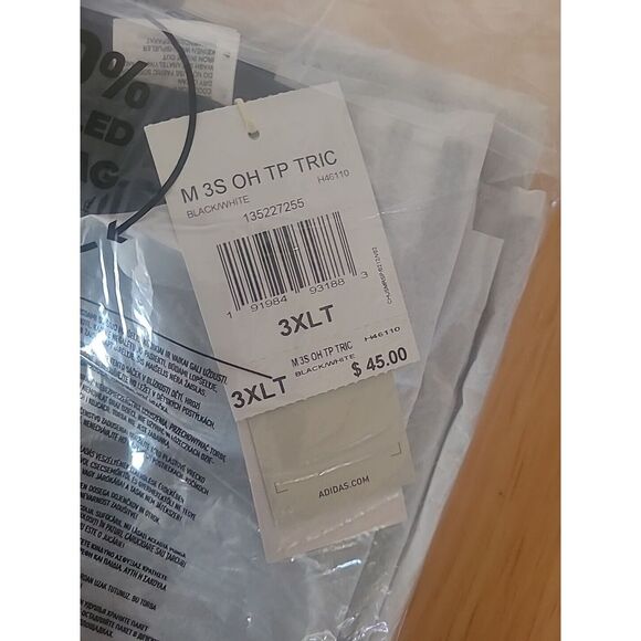 ADIDAS Men's Adicolor Classics Firebird Track Pants Black Size 3XLT NEW - Picture 5 of 5